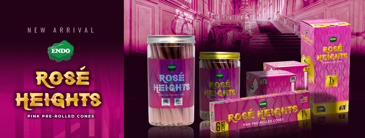 Rosé Heights Pink Pre-rolled Cones