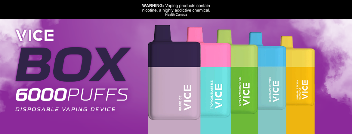 New Vice Box 6000 Puffs Disposable Vape