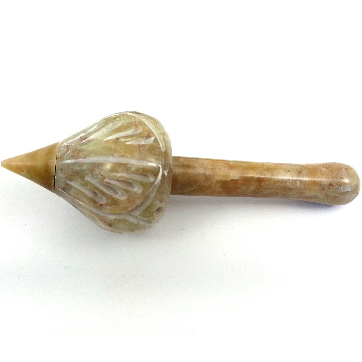HAND MADE FERRET SHAPED STONE PIPE