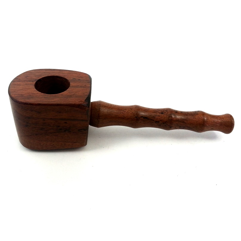 Hand Crafted Stone and wood pipe