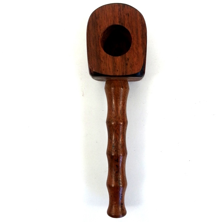 Hand Crafted Stone and wood pipe