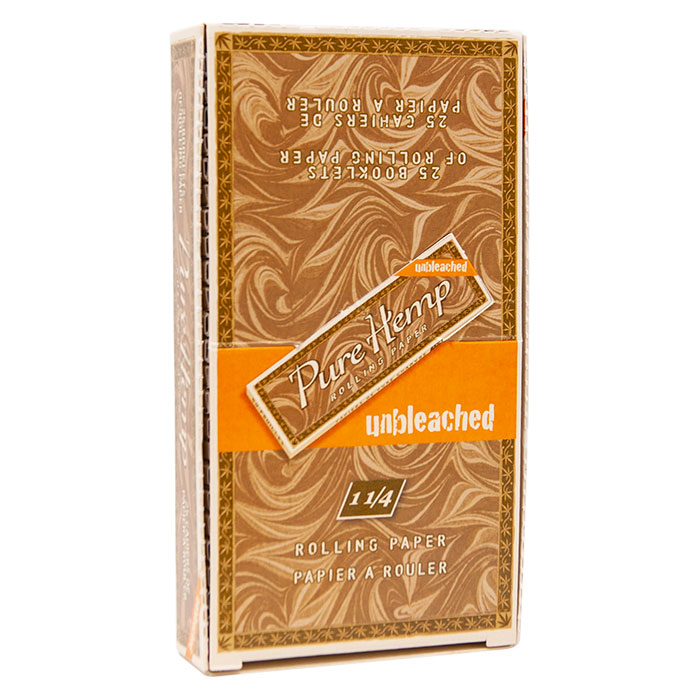 Pure Hemp Unbleached Rolling Papers 1.25