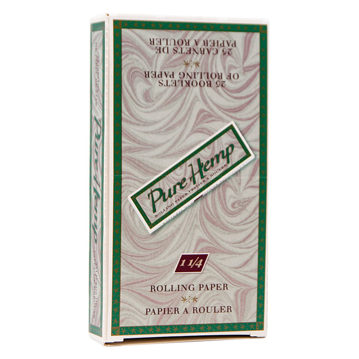 Pure Hemp Natural Unrefined Rolling Papers 1.25