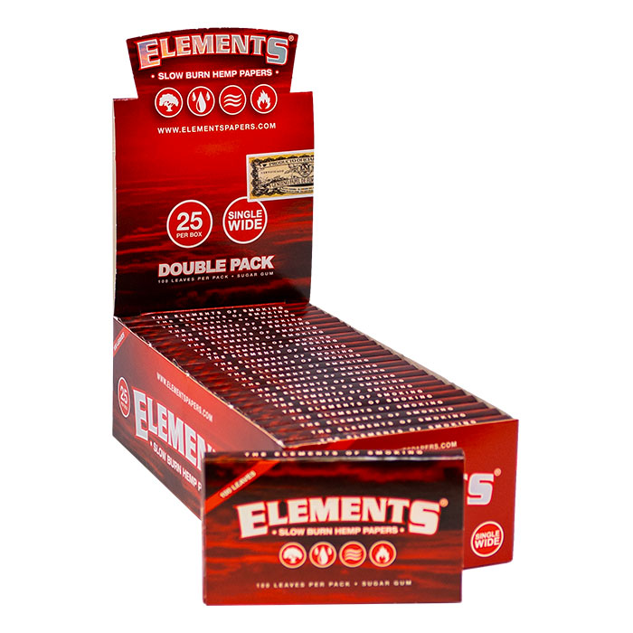 Elements Red Single Wide Double