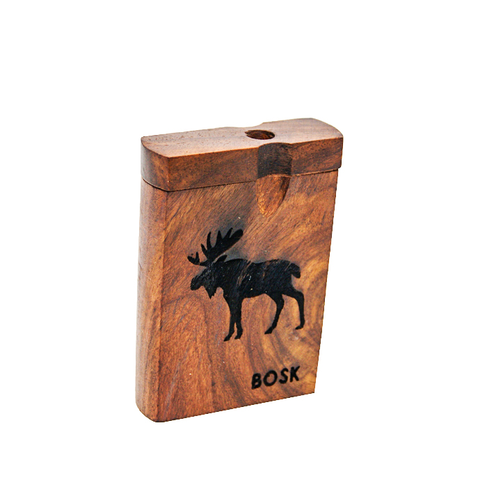 Small Bosk Moose Dugout 3 Inches