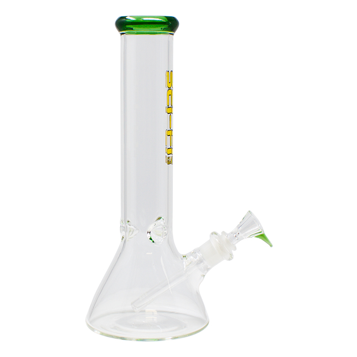 Green Sci Fi Glass Bong 12 Inches