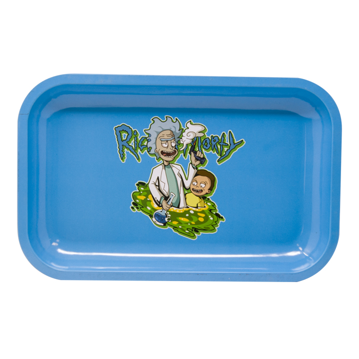 Bong Experiment Rick And Morty Rolling Tray Large