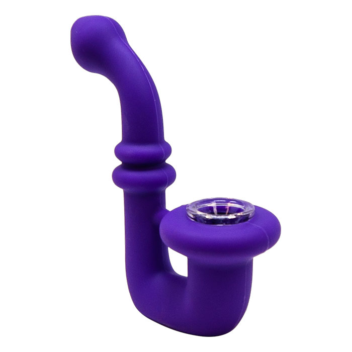 Cannatonik Silicone Purple Sexophone Pipe