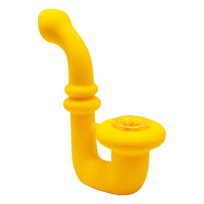 Cannatonik Silicone Yellow Sexophone Pipe