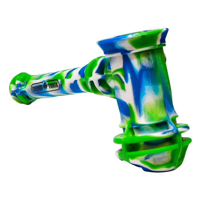 Cannatonik Silicone Green Hammer Pipe