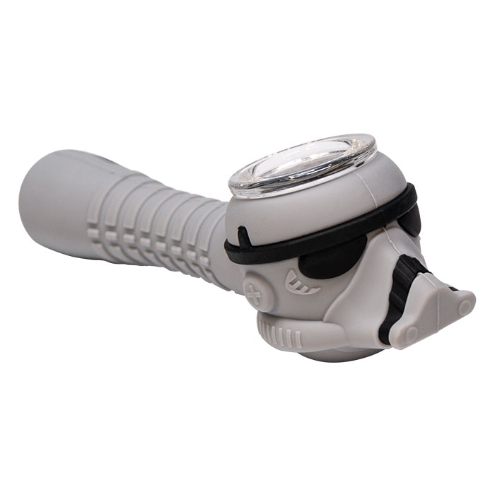Cannatonik Starwars Stormtroopers Grey Silicone Hand Pipe