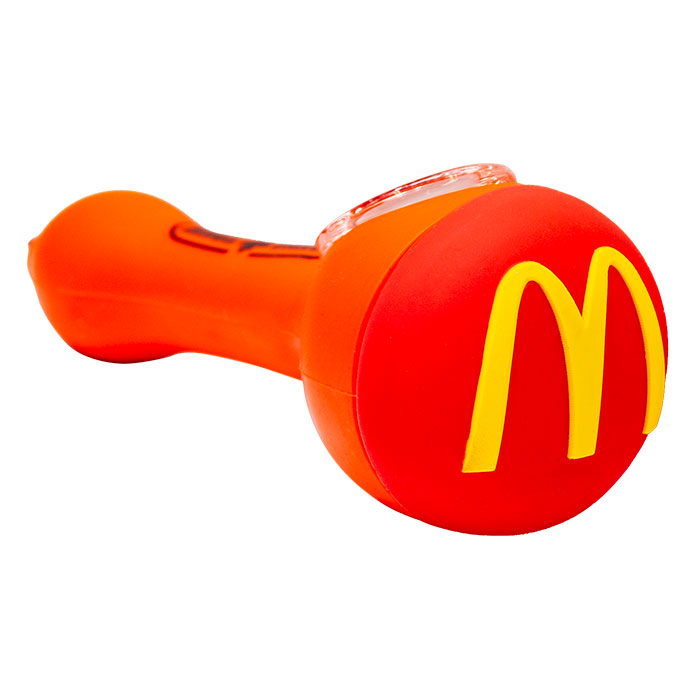 Cannatonik McDonald's Silicone Orange Hand Pipe