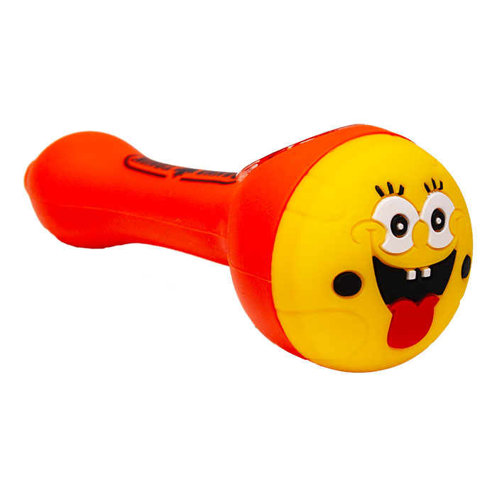 Cannatonik Spongebob Silicone Orange Hand Pipe