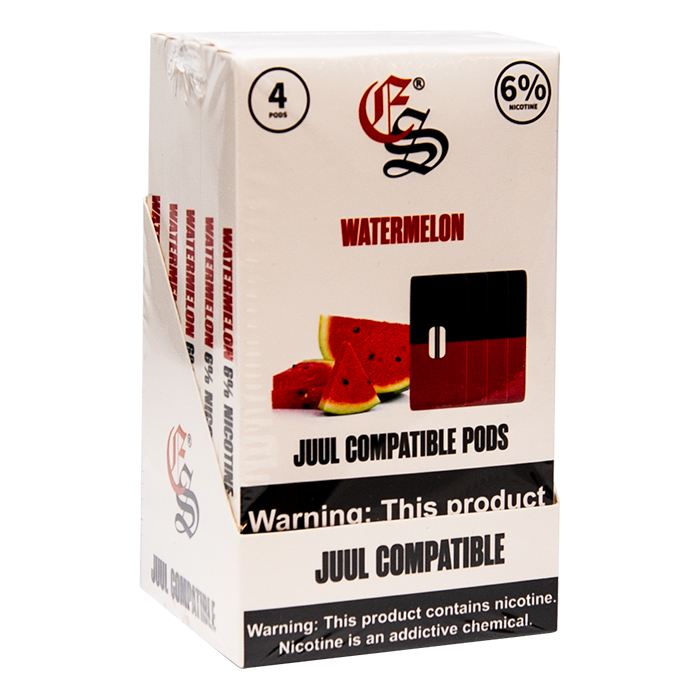 JUUL COMPATIBLE WATERMELON PODS DISPLAY OF 5