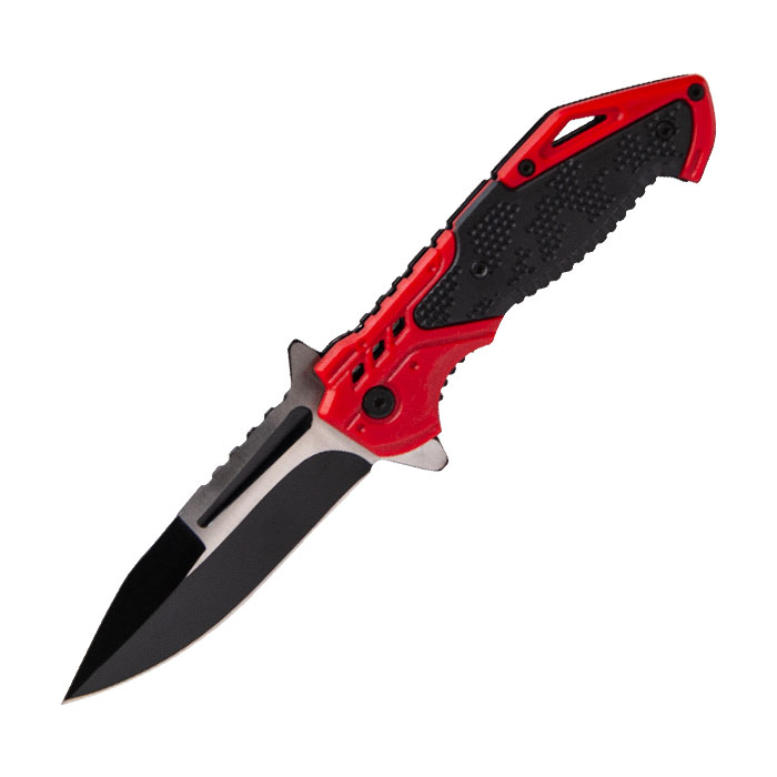 Red And Black Razor Tactical Survival knife