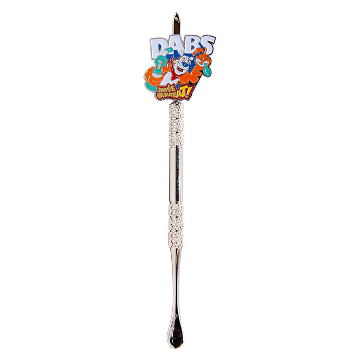 Tony the tigar Stainless Steel Dabber Stick With Sharp Point And Scooper