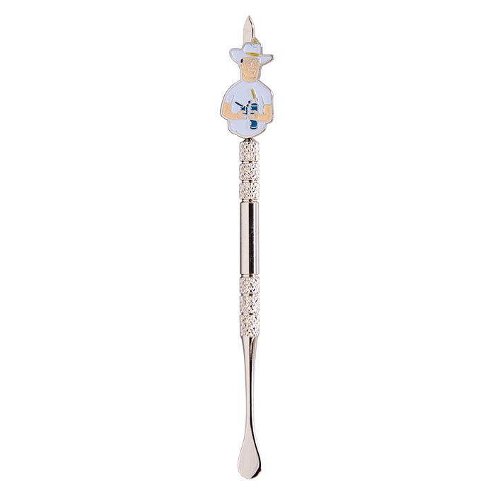 Hank hill  Stainless Steel Dabber Stick With Sharp Point And Scooper