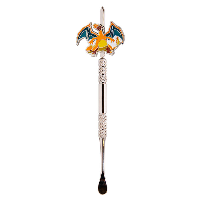 Charizard Stainless Steel Dabber Stick With Sharp Point And Scooper