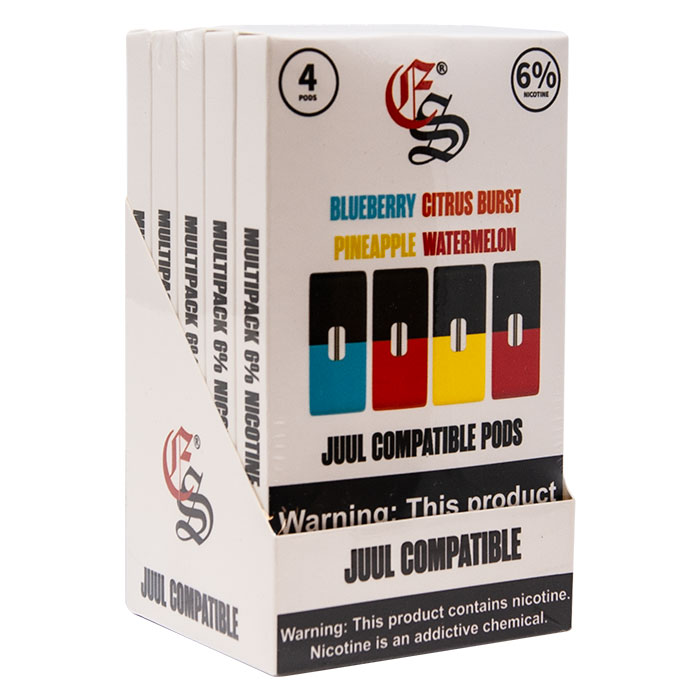 Juul Compatible Combination Pods Display of 5