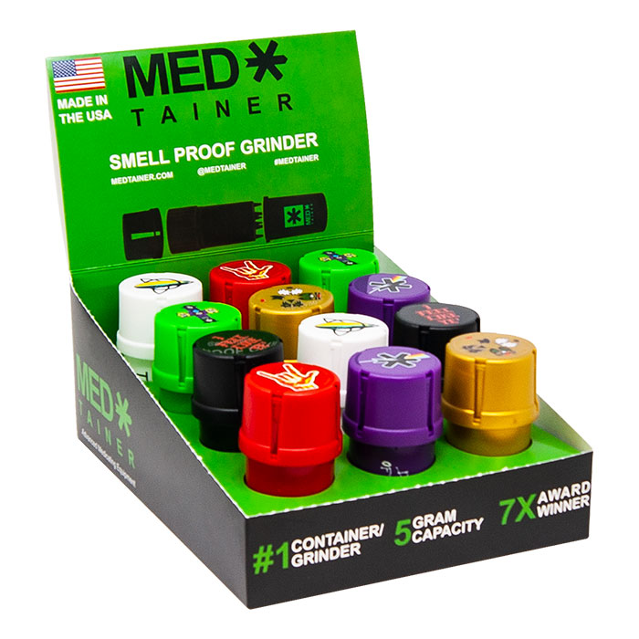 Medtainer Legends Collection Smell Proof Storage and Grinders