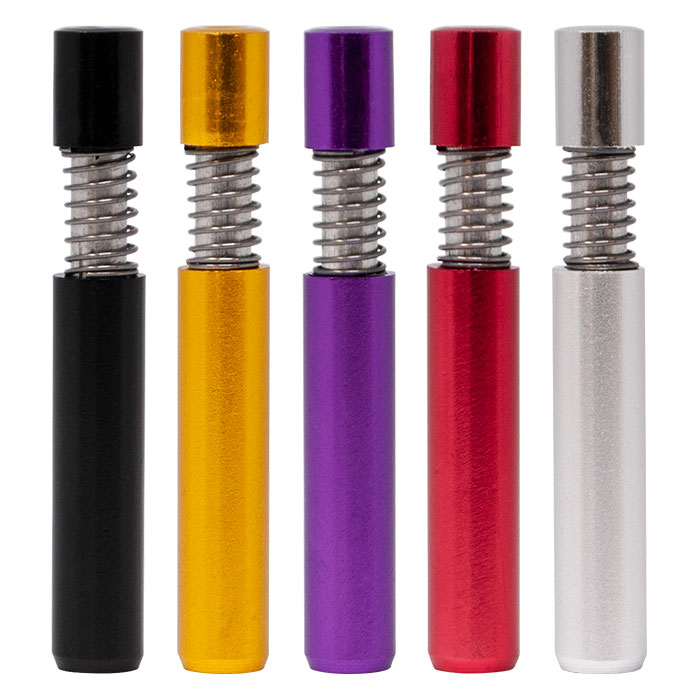 Self Cleaning Colored Aluminium One Hitter 2 Inches