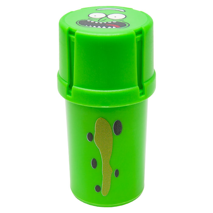 Green Medtainer Rick N Morty Smell Proof Storage And Grinder