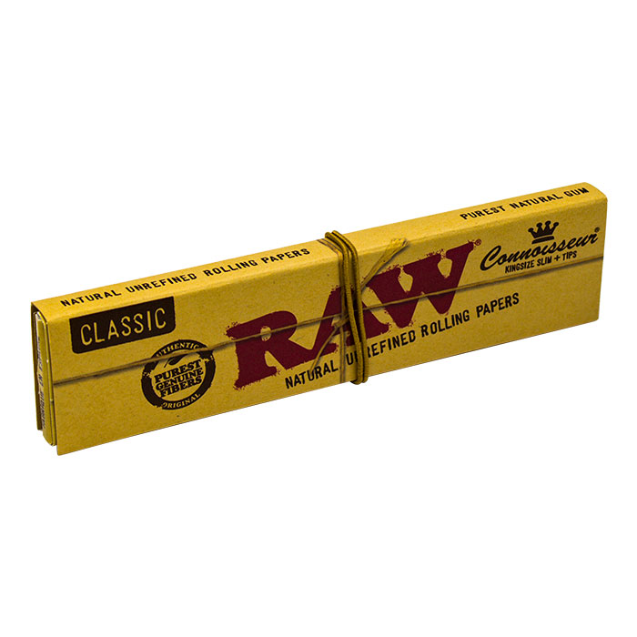 Raw King Size Connoisseur with Tips