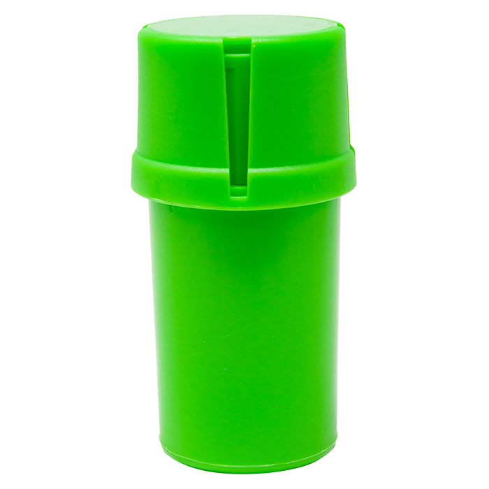 Green Solid Medtainer Smell Proof Storage And Grinder
