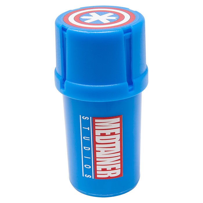 Captain Medtainer Smell Proof Storage And Grinder