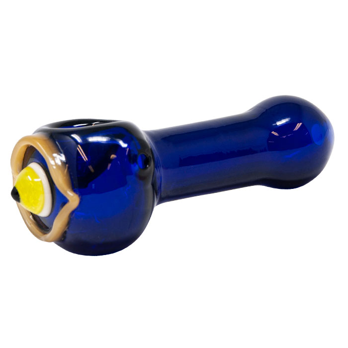 Blue Eye Ball Glass Pipe