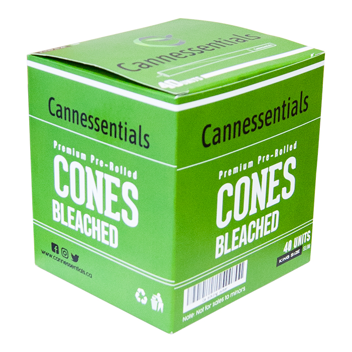 Bleached Cannessentials Premium Pre-Rolled Cones