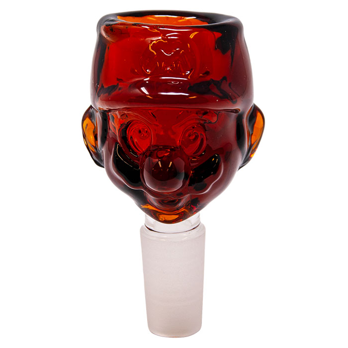 Amber Glass Mario Bowl 14 Mm