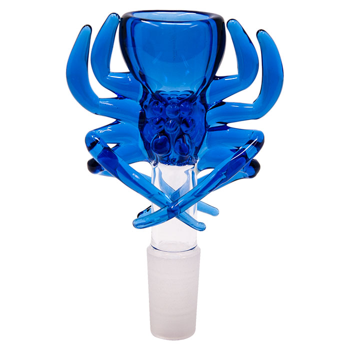 Blue Tarantula Glass Bowl With 14mm Joint