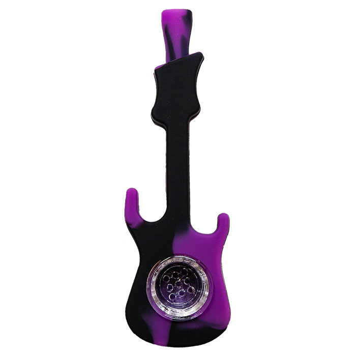 Silicone Purple Guitar Pipe