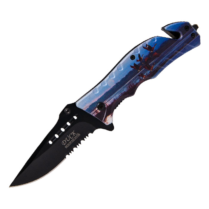 Snake Eye Duck Collection Tactical Outdoor Rescue Knife