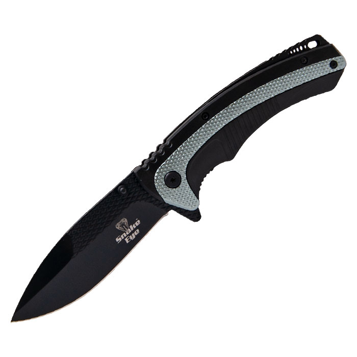 Snake Eye Gray Tactical Outdoor Rescue Knife New