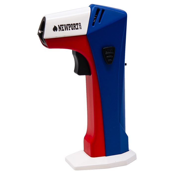 Newport Zero Red White And Blue Metallic 6 Inches Torch