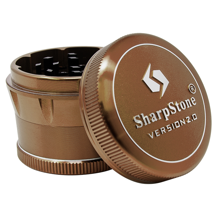 Sharp Stone Brown V2 Grinder Hard Top