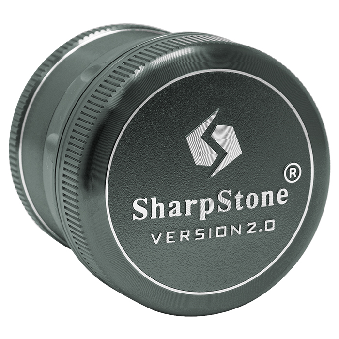 Green Sharp Stone V2 Grinder Hard Top