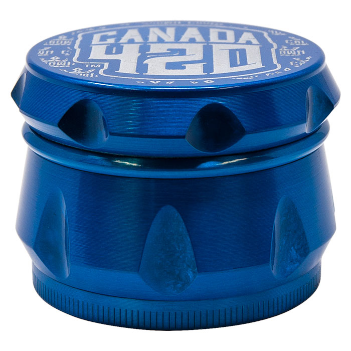 Crown Blue Canada 420 Grinder