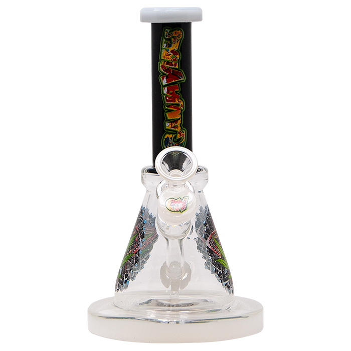 Weed Leaf Tropical Series 8 Inches Ganjavibes Bong