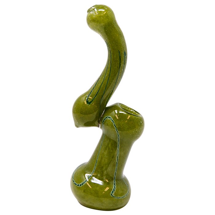 Mehendhi Colored Glass Bubbler 7 Inches