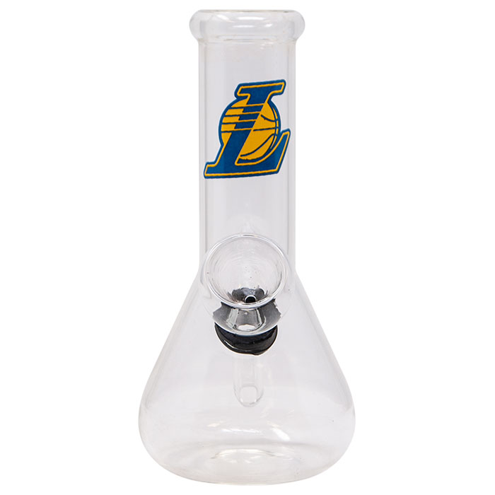 Mini Lakers Glass Bong