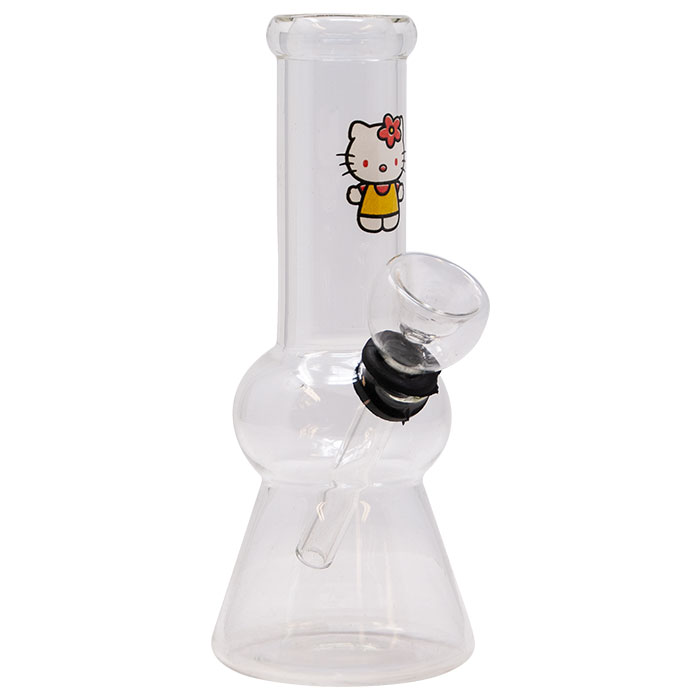Mini Hello Kitty Glass Bong