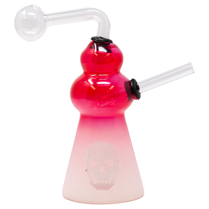 Red Ombre Oil Bong