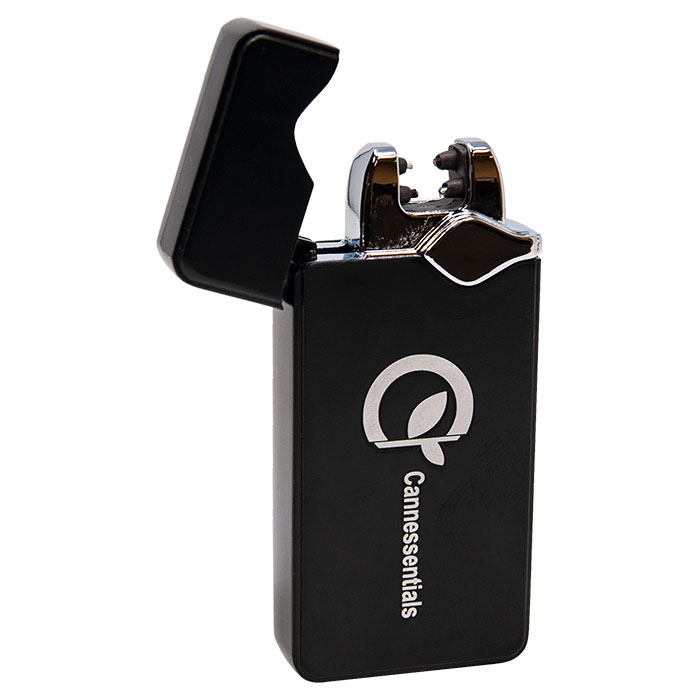 Glossy Black Color Cannessentials Classic Fashionable Lighter