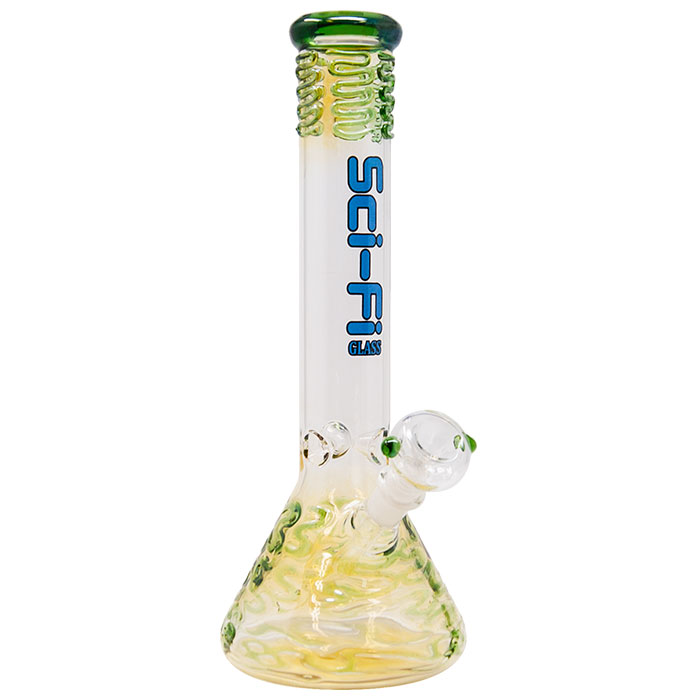 Green Insideout Color Changing Bong Of 14 Inches