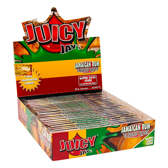 Juicy Jay Rolling Paper Jamacian Rum King Size