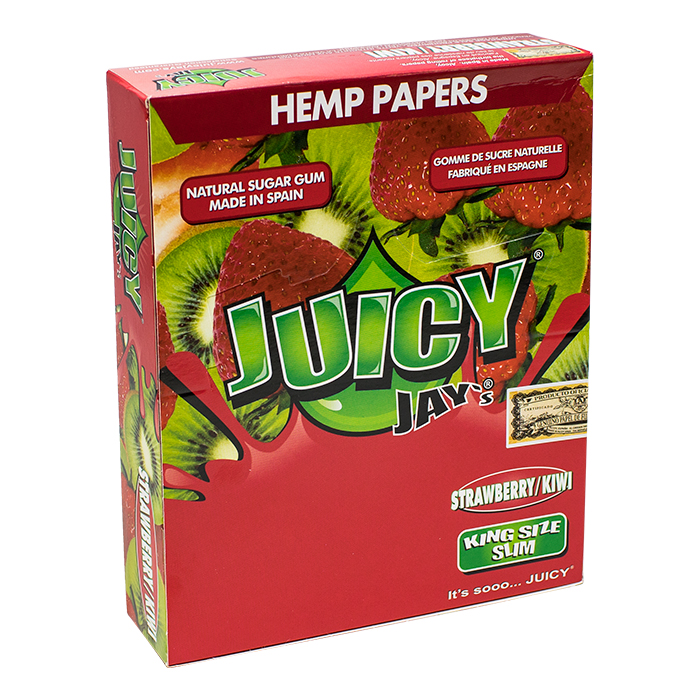 Juicy Jay Rolling Paper Strawberry Kiwi King Size