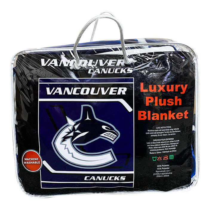 Vancouver Canuks Plush Blanket
